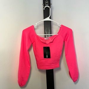 Hot Pink FashionNova Top